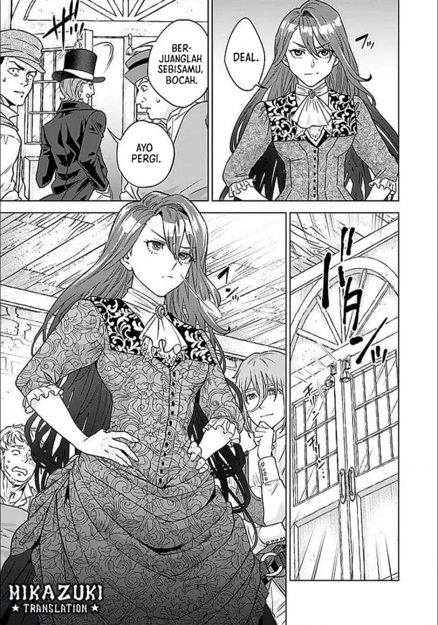 Shounin Reijou Agnes Henkyou ni Tsuihou Sareta Akuyaku Reijou wa Shousai o Hakki Shi Nariagaru Chapter 3.1 Gambar 10