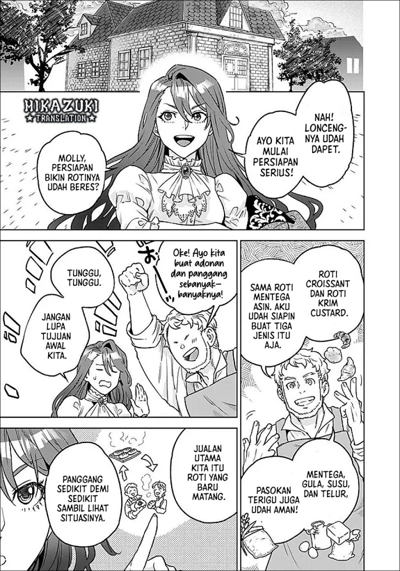 Shounin Reijou Agnes Henkyou ni Tsuihou Sareta Akuyaku Reijou wa Shousai o Hakki Shi Nariagaru Chapter 4.2 Gambar 10