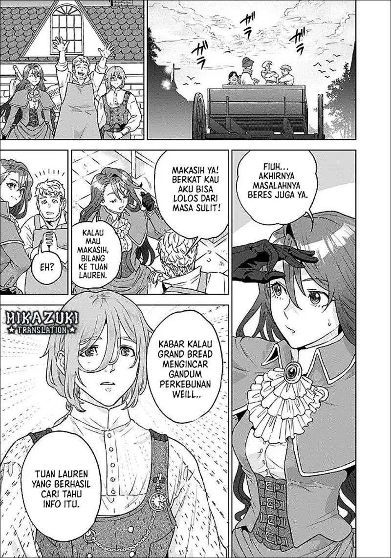 Shounin Reijou Agnes Henkyou ni Tsuihou Sareta Akuyaku Reijou wa Shousai o Hakki Shi Nariagaru Chapter 5.2 Gambar 10