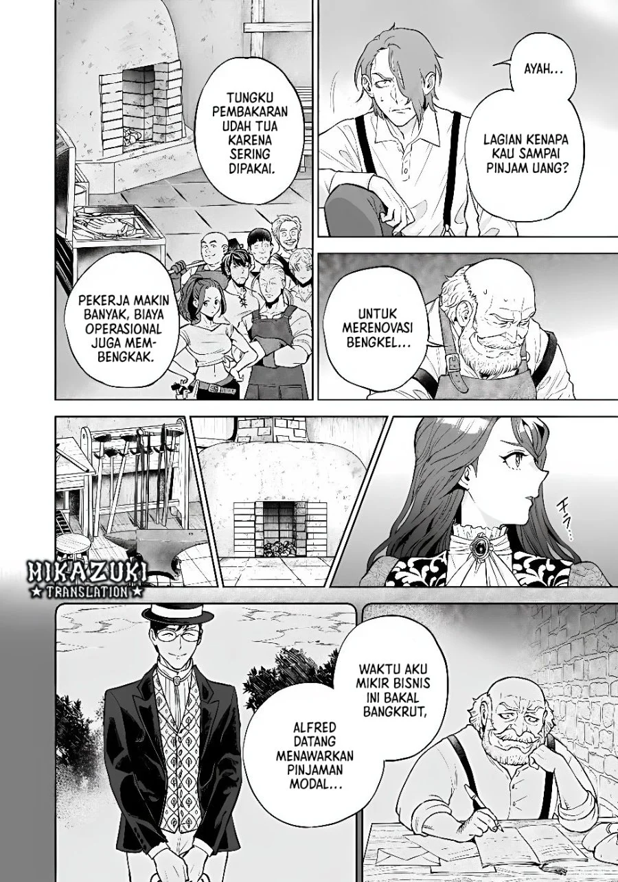 Shounin Reijou Agnes Henkyou ni Tsuihou Sareta Akuyaku Reijou wa Shousai o Hakki Shi Nariagaru Chapter 9 Gambar 11