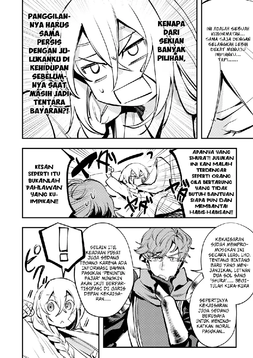 Shura Youjo no Eiyuutan ~Hanpa-sha to Iwa Reta Youhei, Youjo ni Tensei Shite Nariagaru~ Chapter 11 - Halaman 16