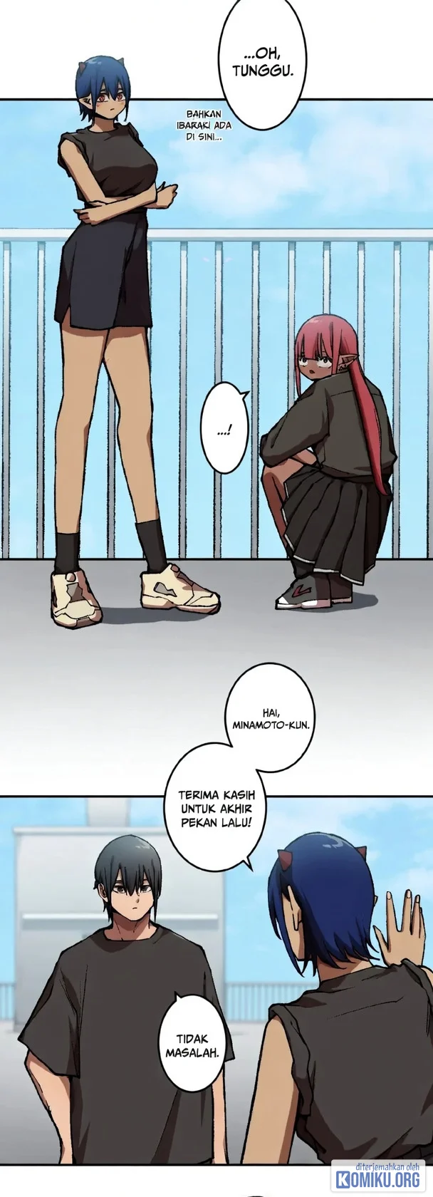 Shuten Momoko Can’t Be Defeated Chapter 11 halaman 23