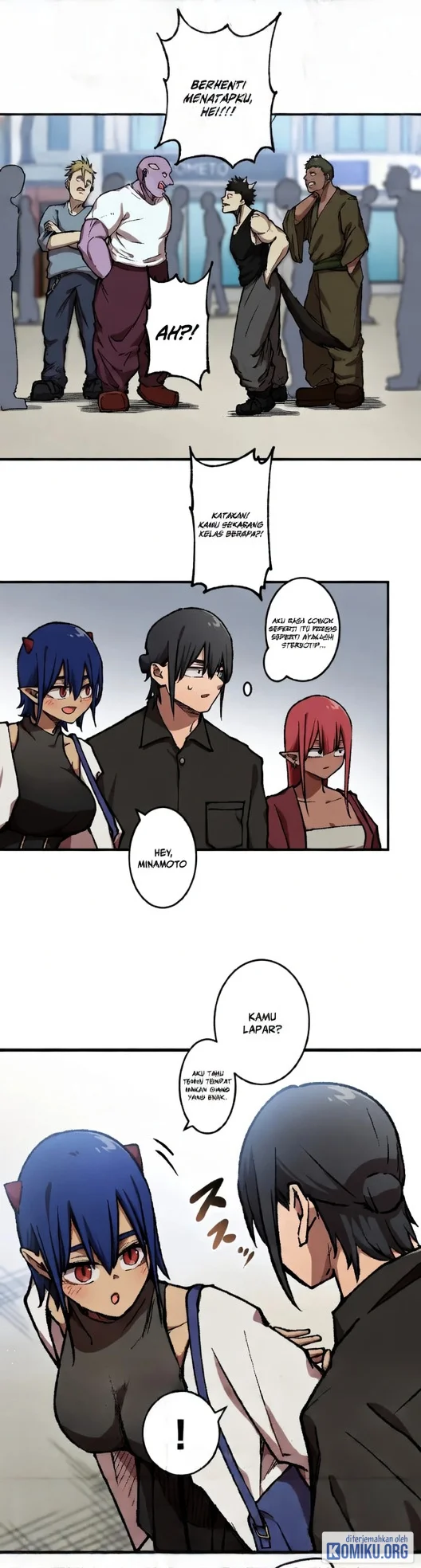Shuten Momoko Can’t Be Defeated Chapter 9 halaman 16