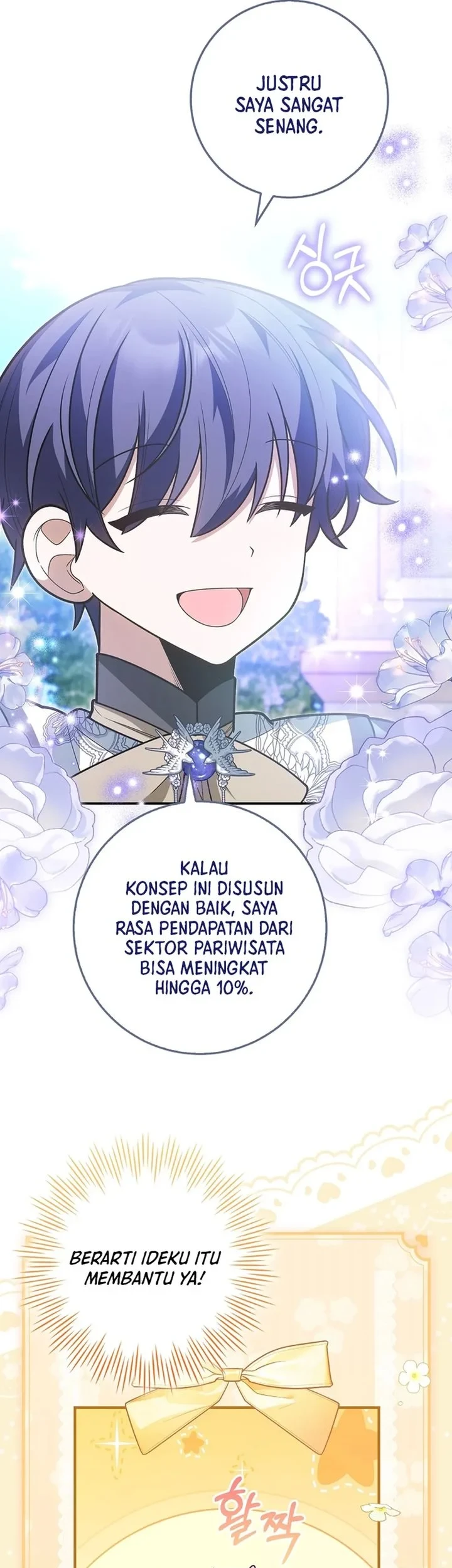 Si Bungsu di Variety Show Pengasuhan Itu Sangat Menggemaskan Chapter 30 Gambar 28