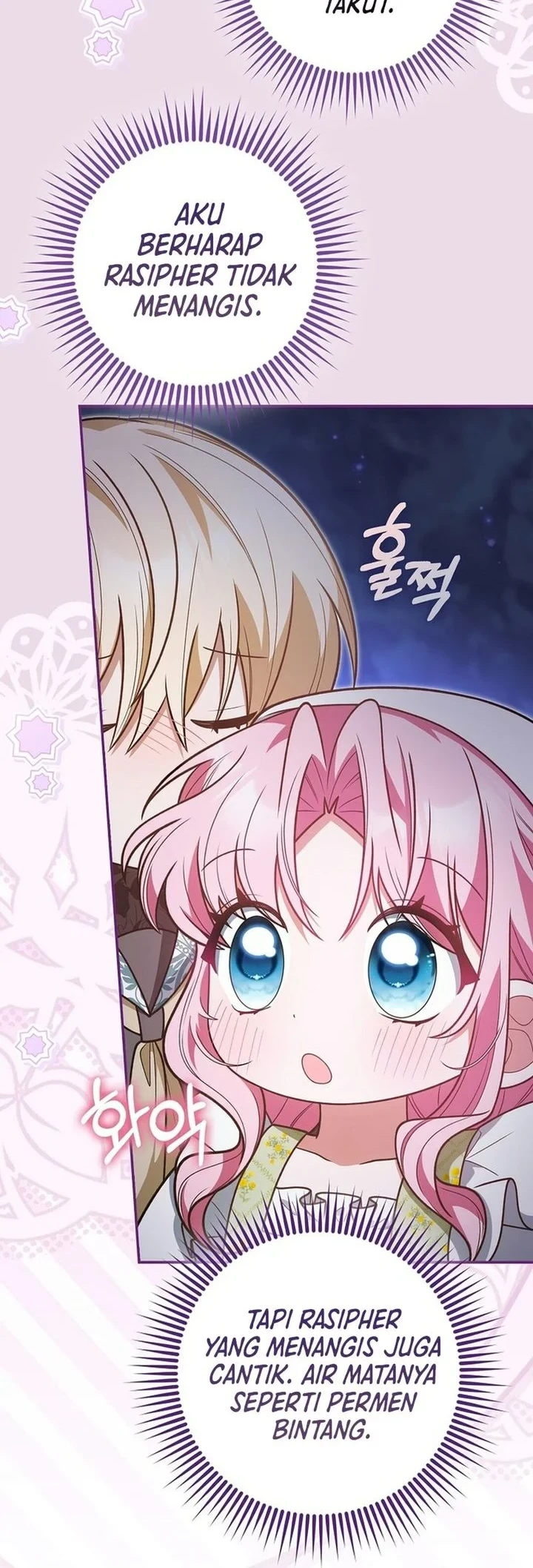 Si Bungsu di Variety Show Pengasuhan Itu Sangat Menggemaskan Chapter 35 Gambar 30