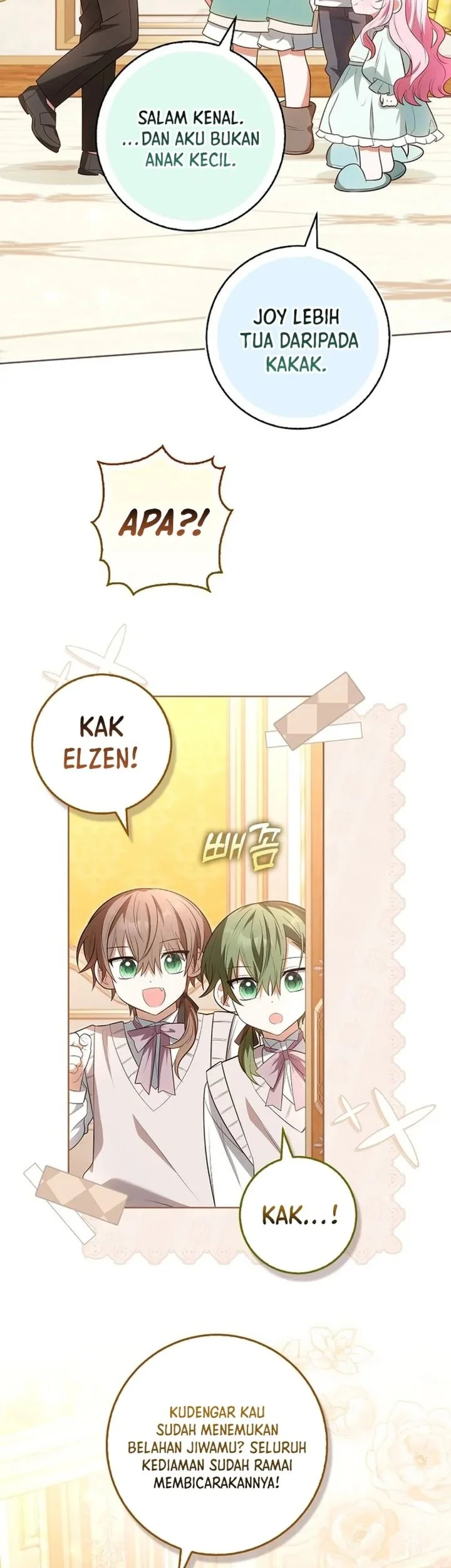 Si Bungsu di Variety Show Pengasuhan Itu Sangat Menggemaskan Chapter 39 Gambar 33