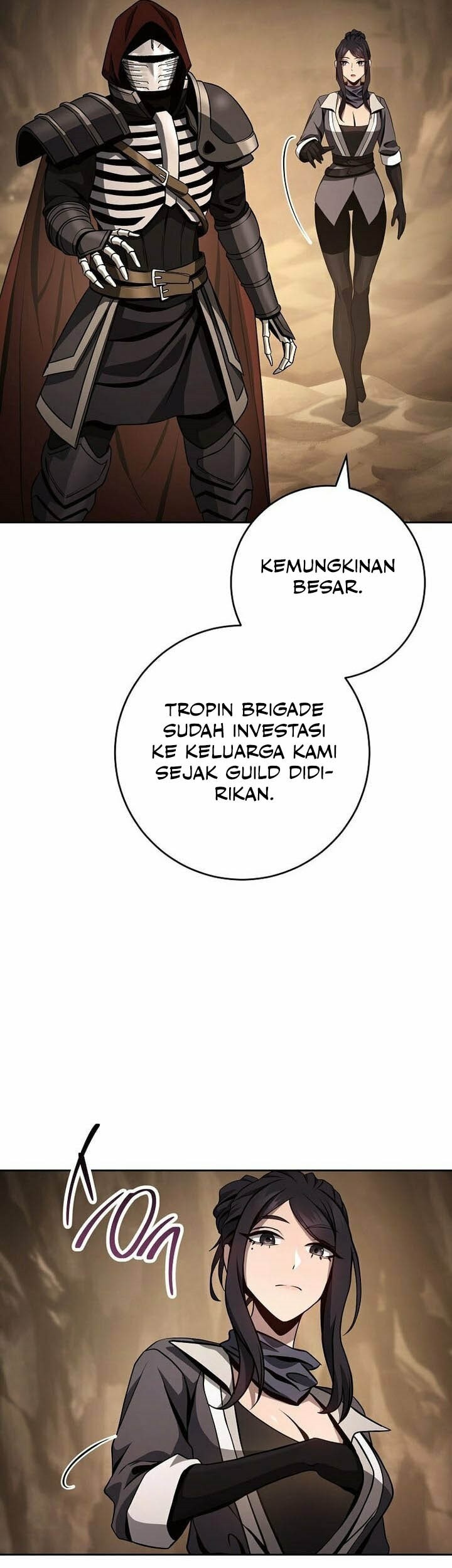 Skeleton Soldier Couldn’t Protect the Dungeon Chapter 342 halaman 39