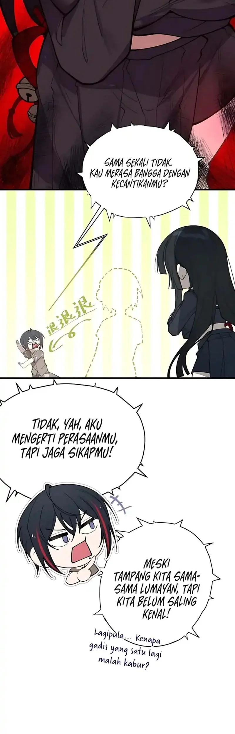 Smashing Female Ghosts with My Fists Chapter 8 - Halaman 18