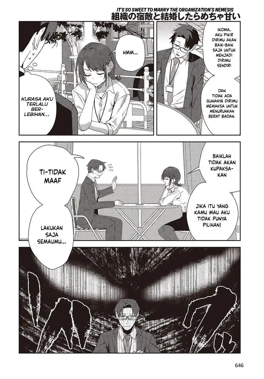 Soshiki no Shukuteki to Kekkon Shitara Mecha Amai Chapter 8 Gambar 20
