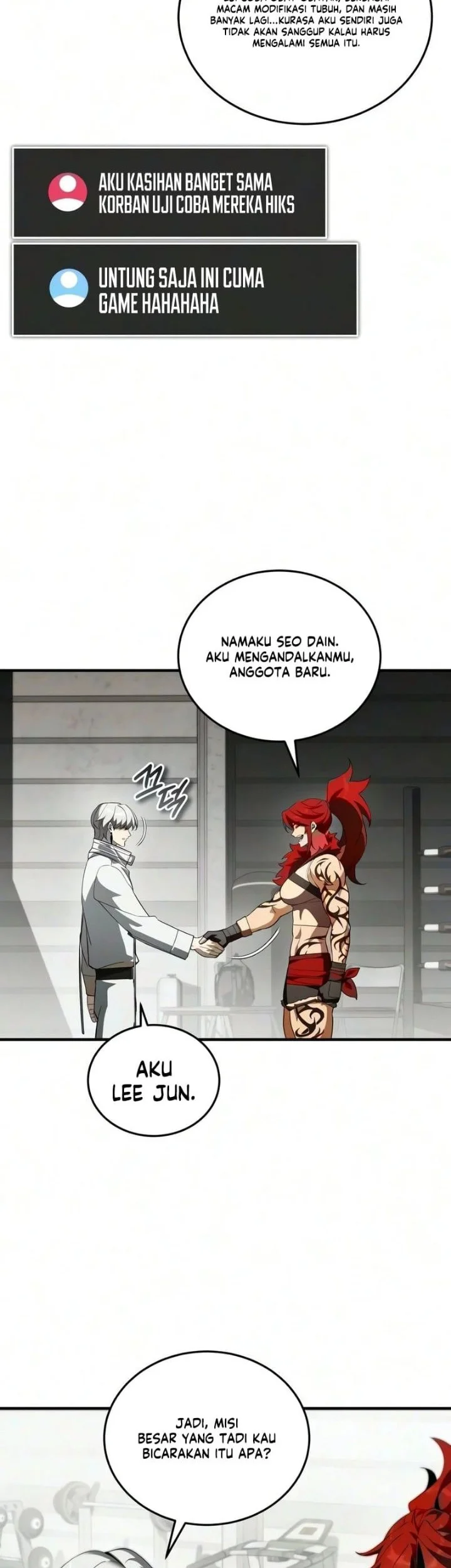 Superhuman Game Broadcast Chapter 46 Gambar 38