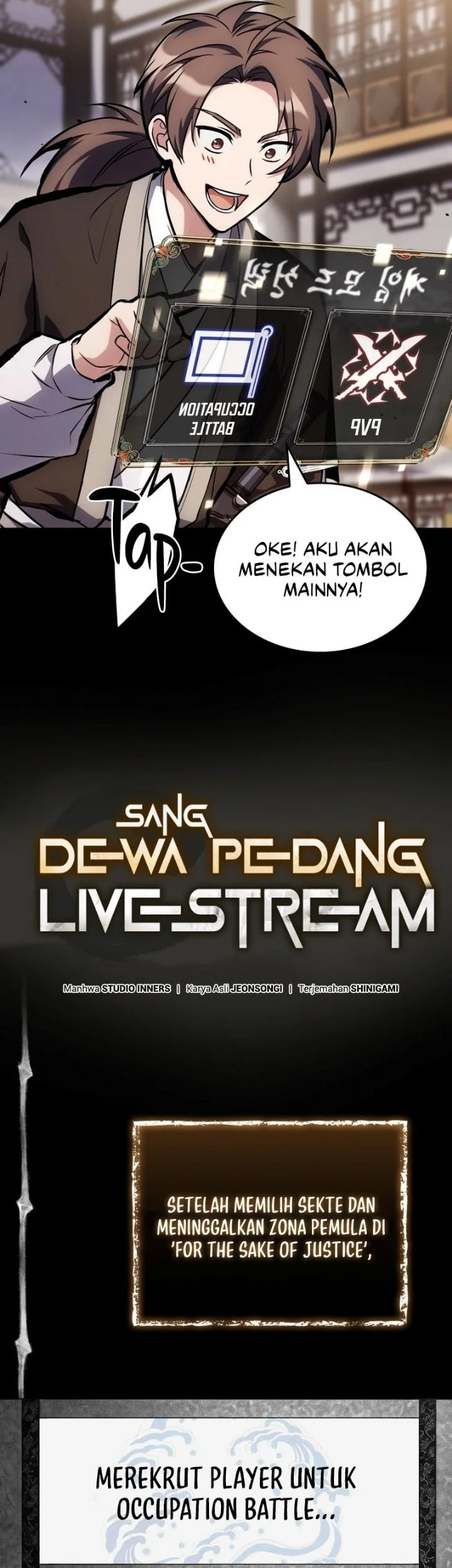 Sword God's Livestream Chapter 37 Gambar 44