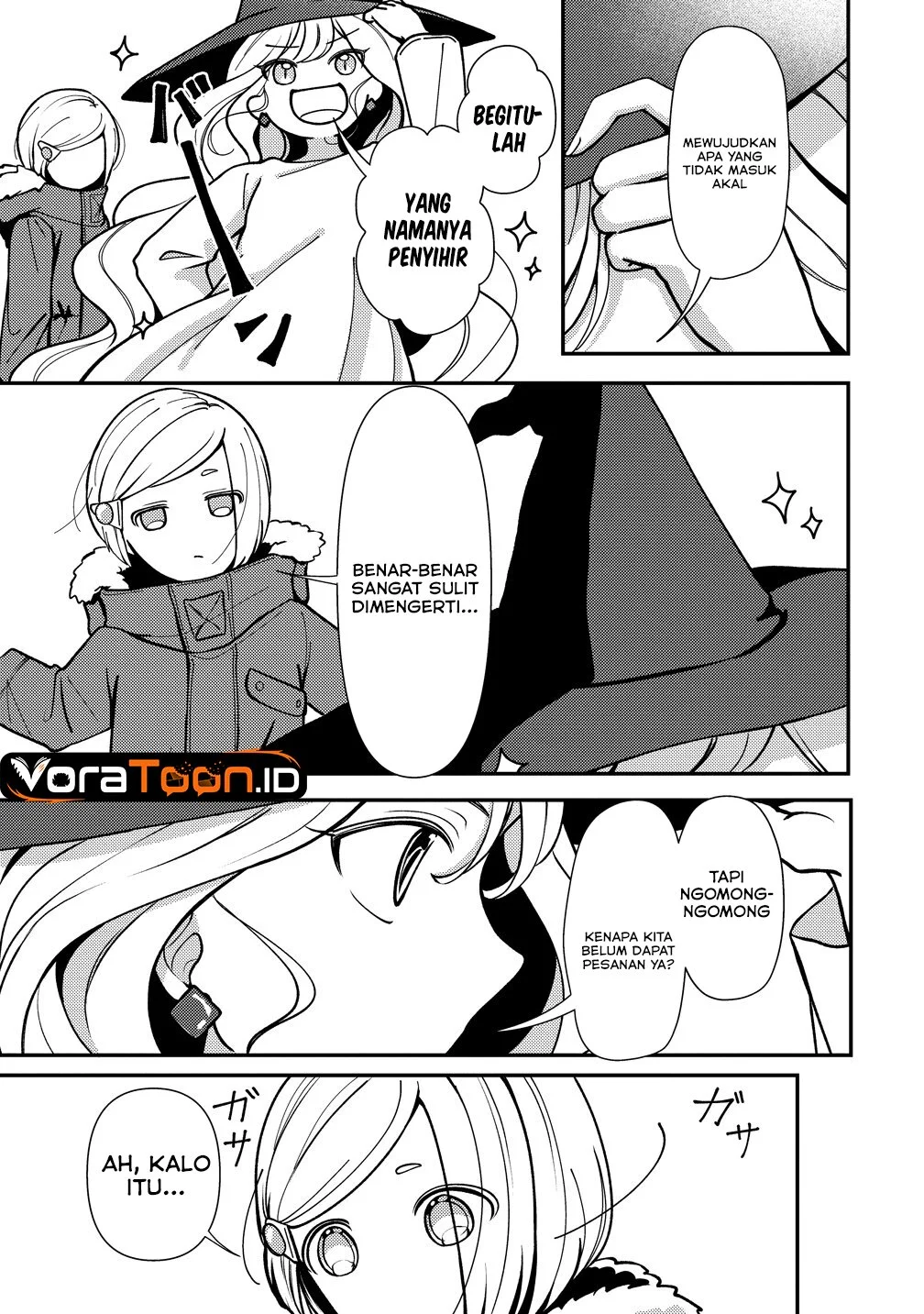 Tegami no Majo no Okuri Tabi Chapter 1 Gambar 15