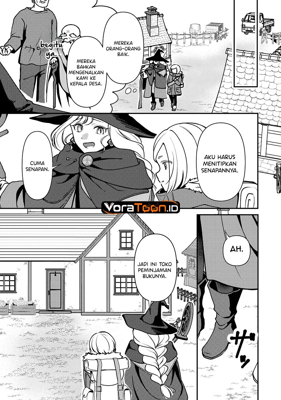 Tegami no Majo no Okuri Tabi Chapter 2 Gambar 18