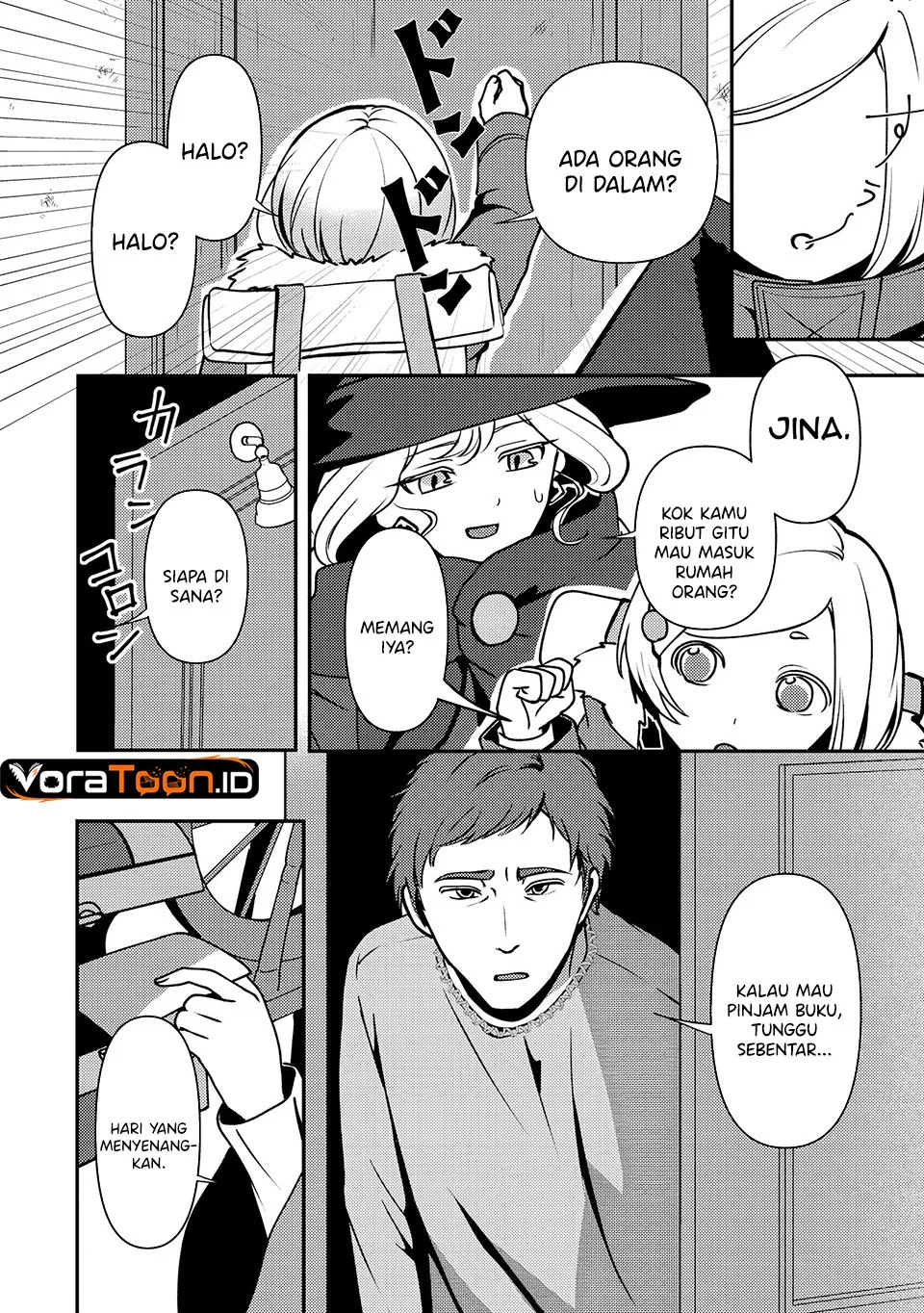 Tegami no Majo no Okuri Tabi Chapter 2 Gambar 19
