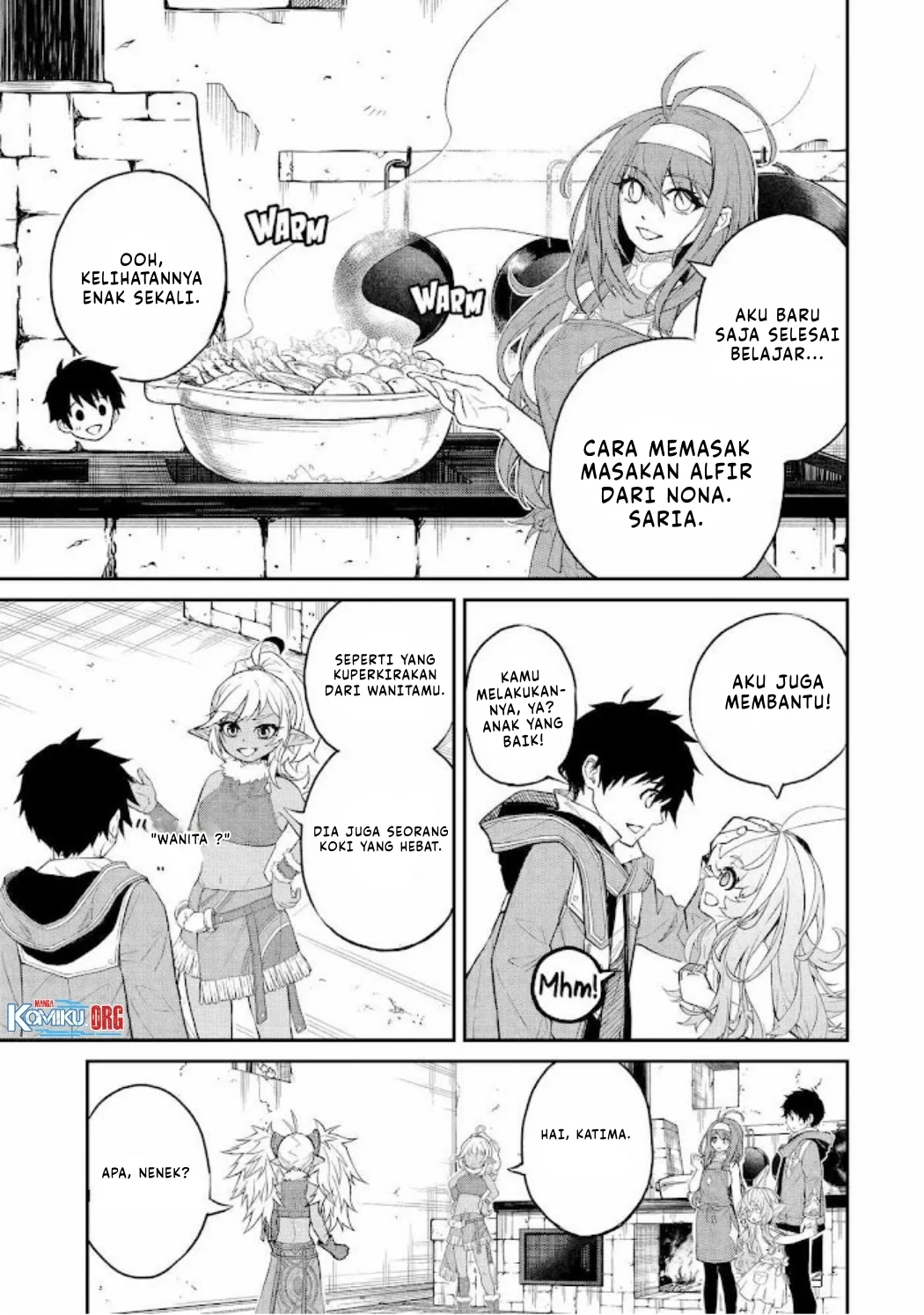 Tensei Shitara Saikyoushutachi ga Sumau Shima Deshita. Kono Shima de Slow Life wo Tanoshimimasu Chapter 35 Gambar 16