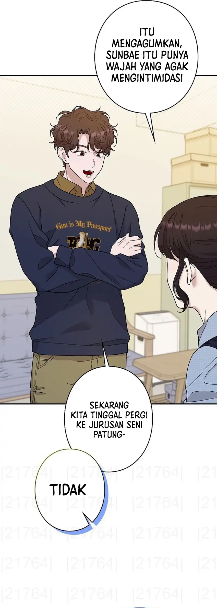 The Art Student Who Lived Twice Chapter 51 Gambar 42