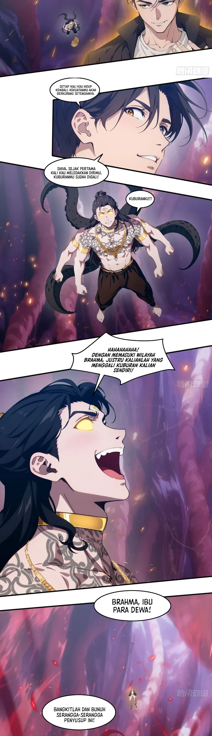The Evil God Descends, I Own Great Hell Chapter 113 Gambar 10