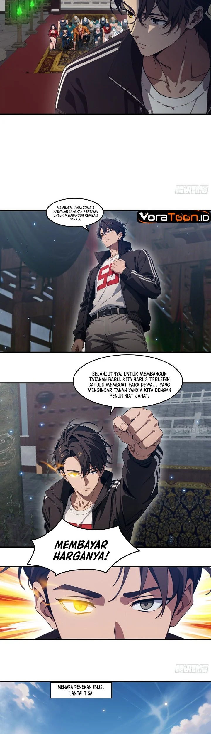 The Evil God Descends, I Own Great Hell Chapter 133 Gambar 10