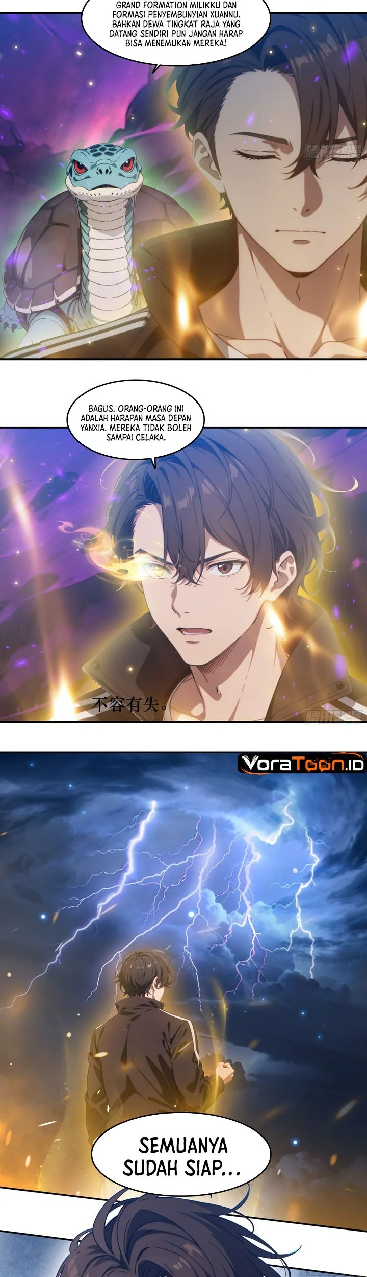 The Evil God Descends, I Own Great Hell Chapter 135 Gambar 10
