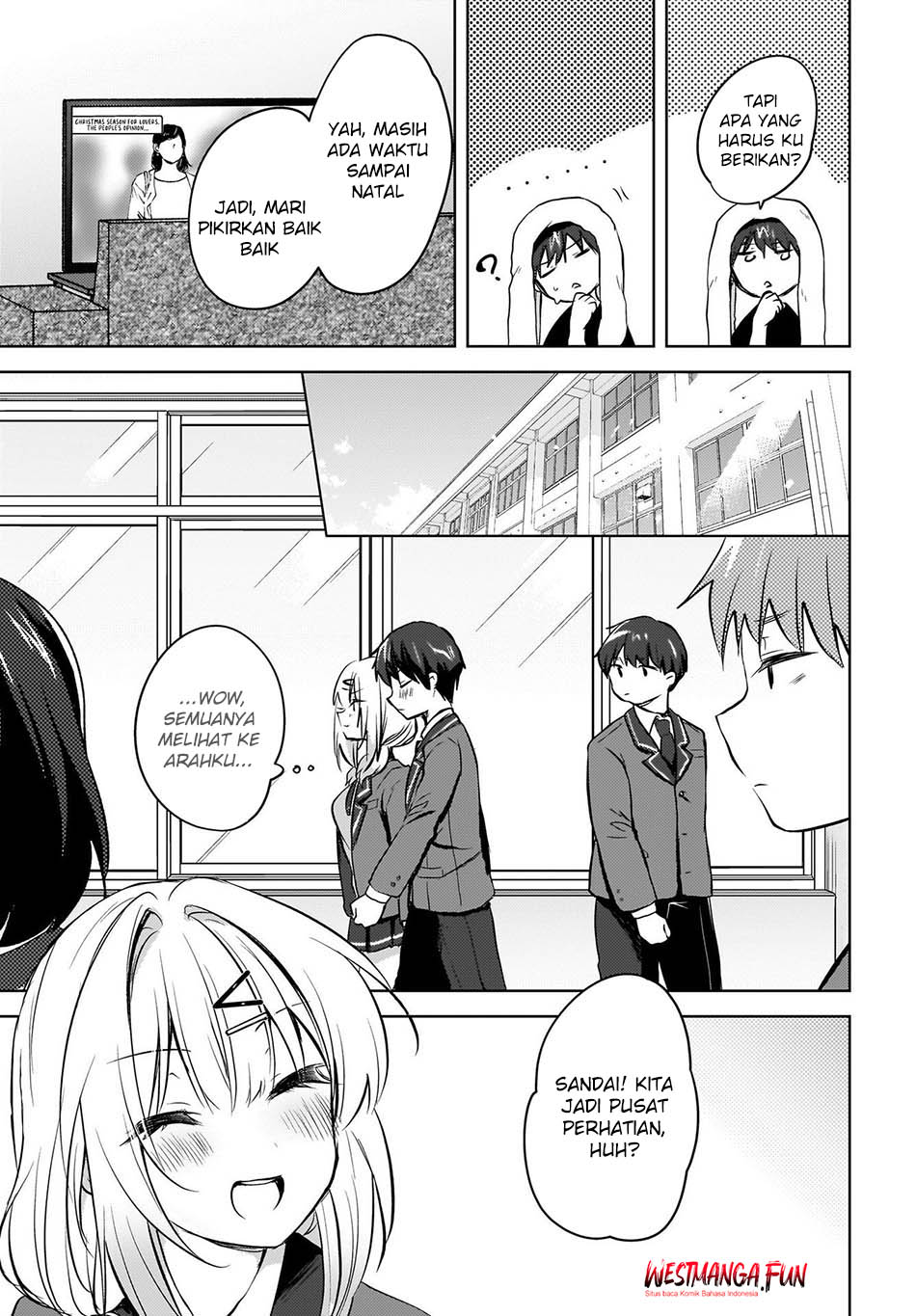 The Gal Sitting Behind Me Likes Me -Maybe I’m Screwed Already- Chapter 11 Gambar 13