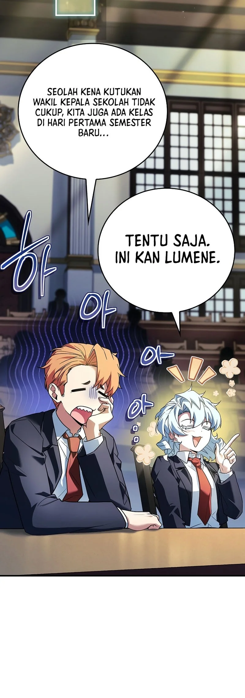 The Legendary Hero Is An Academy Honors Student Chapter 73 Gambar 37