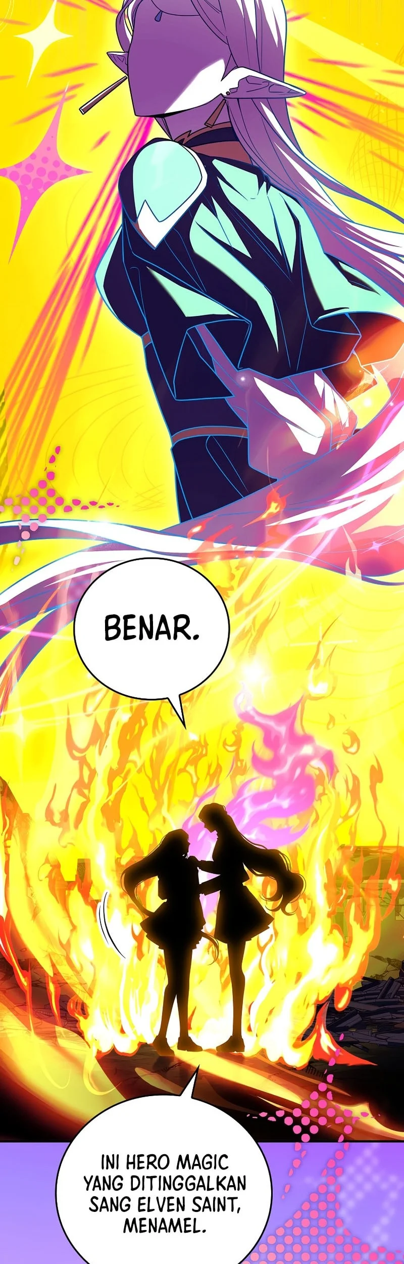The Legendary Hero Is An Academy Honors Student Chapter 87 Gambar 51