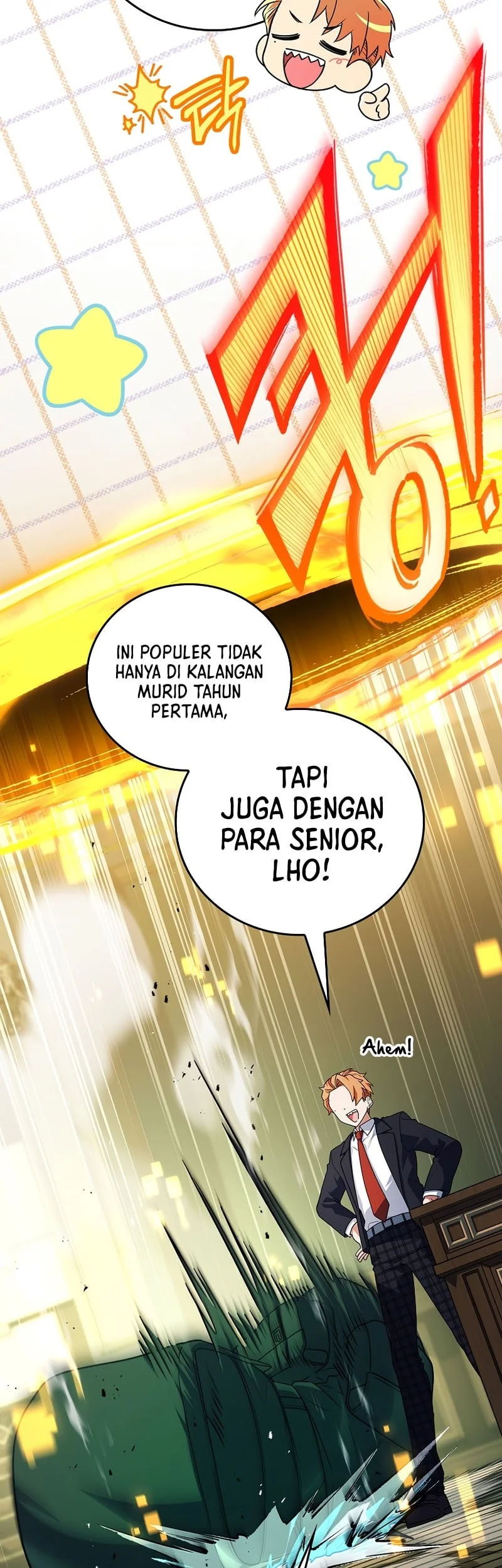 The Legendary Hero Is An Academy Honors Student Chapter 91 Gambar 40