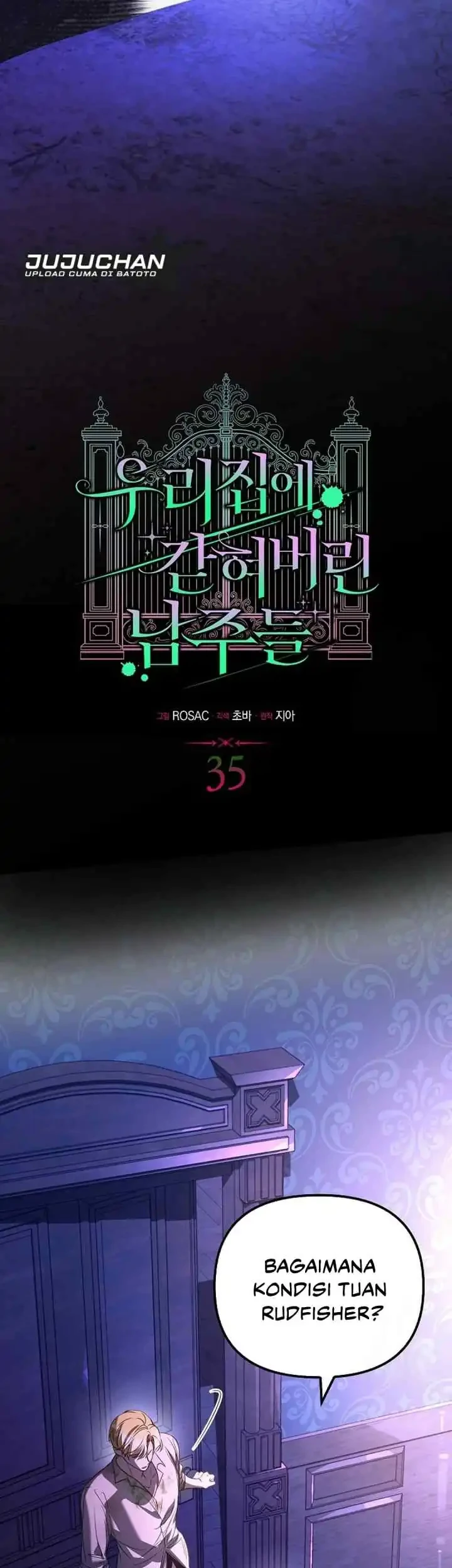 The Male Leads Are Trapped in My House Chapter 35 Gambar 25