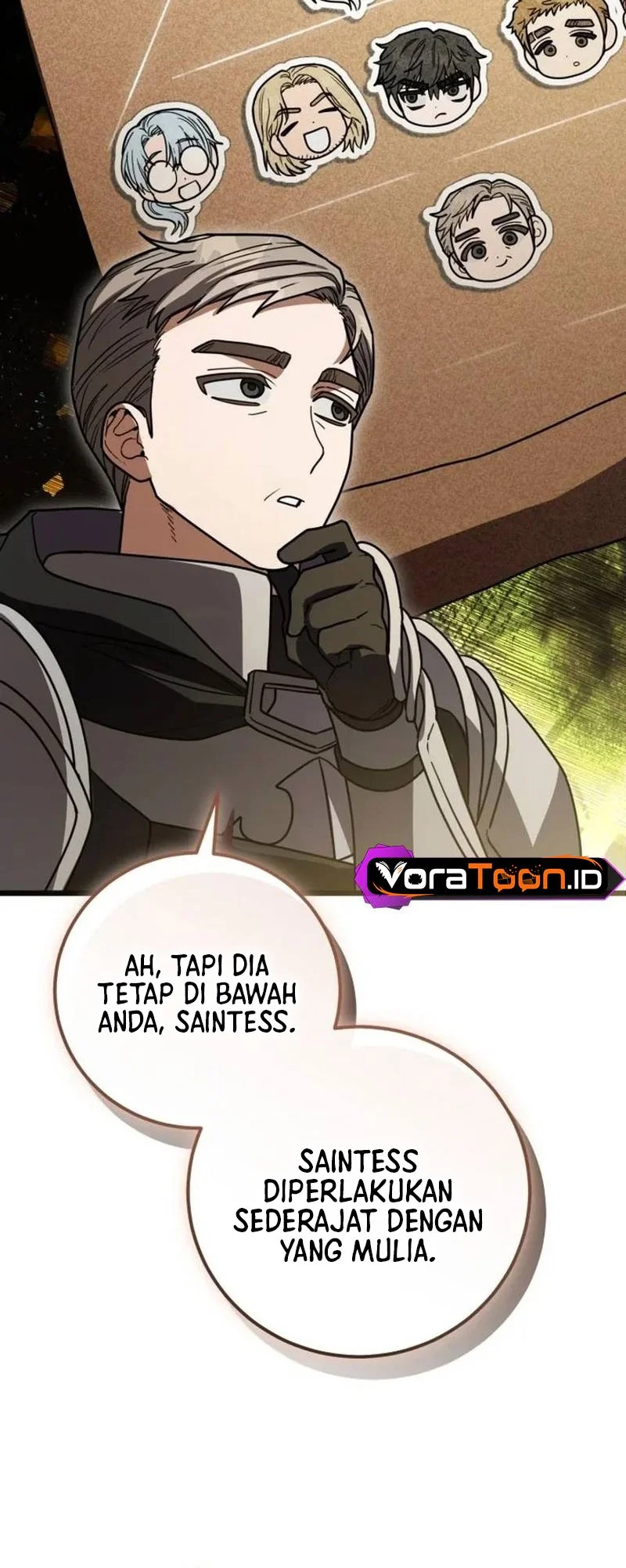The Regressor and the Blind Saintess Chapter 12 Gambar 45