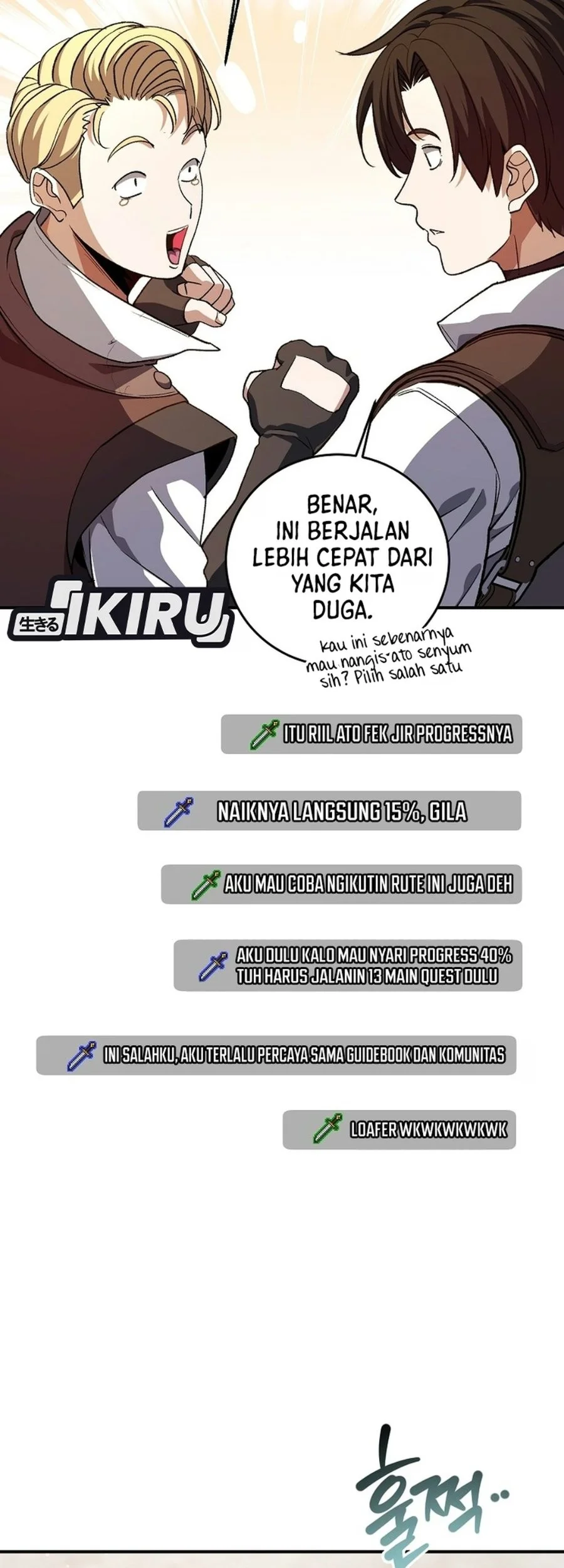 The Returnee’s Hidden Strategy Stream Chapter 45 Gambar 43