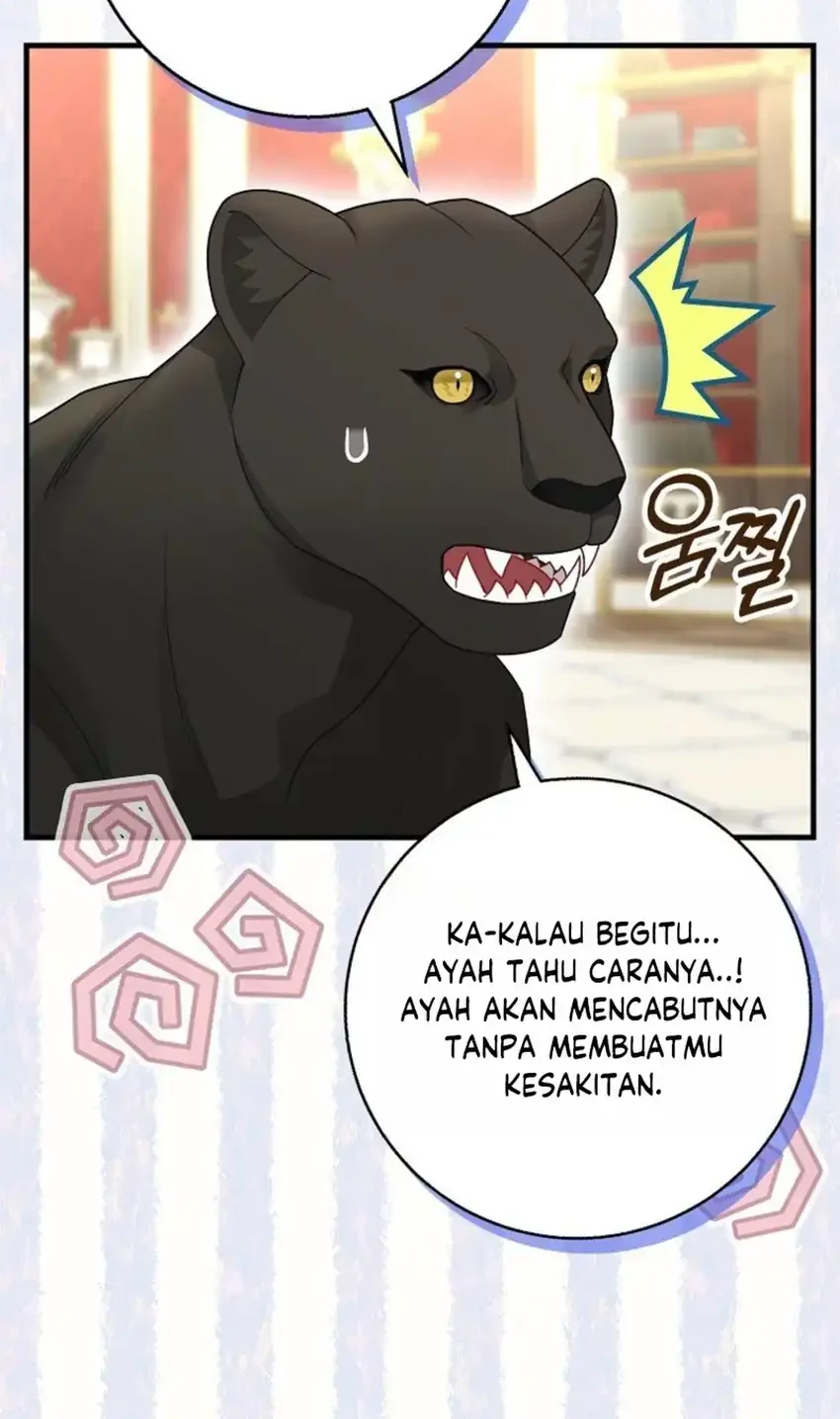 The Snow Leopard Baby of the Black Leopard Family Chapter 76.5 Gambar 10