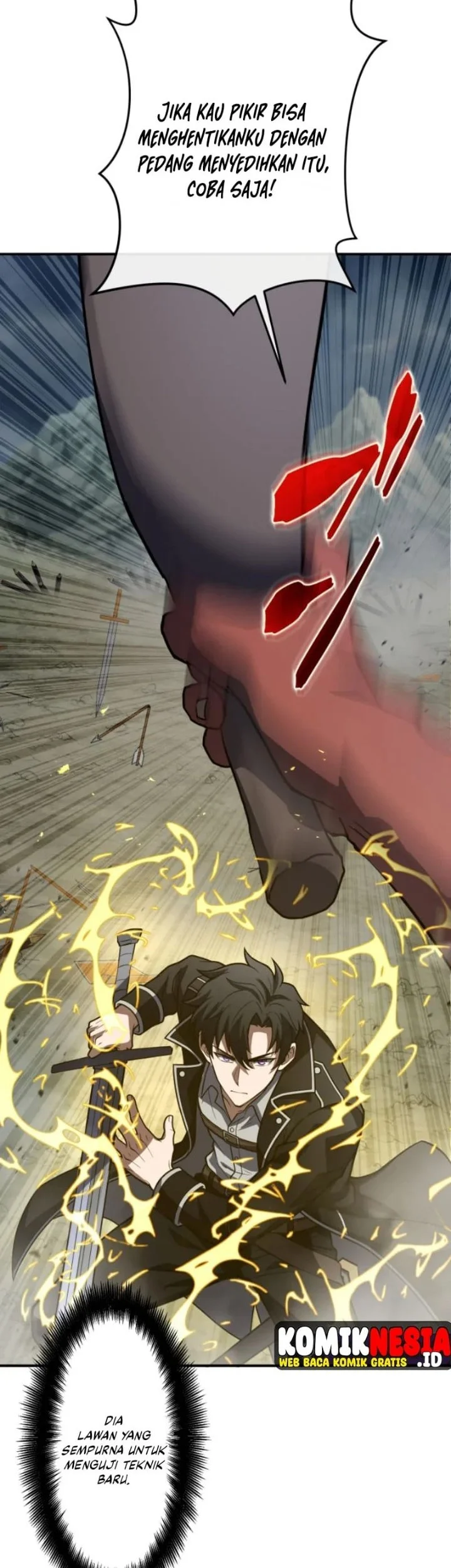The Transcendent Holy Swordsman Regresses as the Youngest Son of a Magic Swordsman Family Chapter 20 Gambar 38