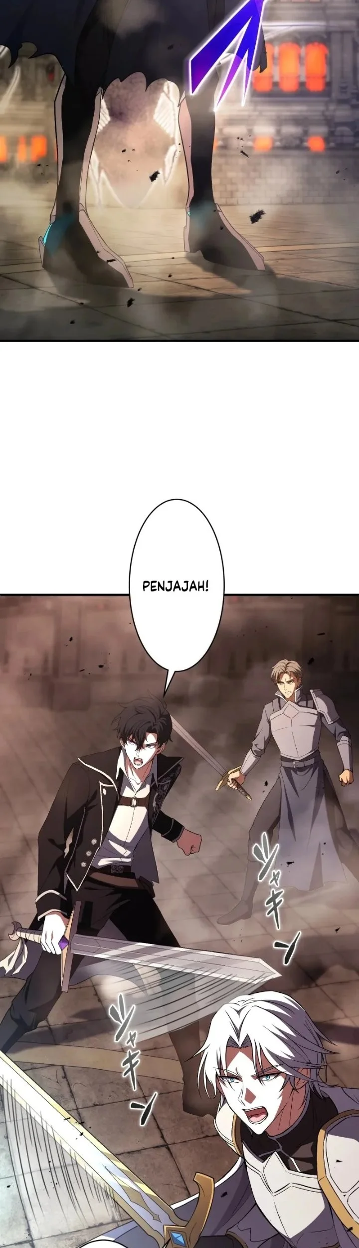 The Transcendent Holy Swordsman Regresses as the Youngest Son of a Magic Swordsman Family Chapter 27 Gambar 35