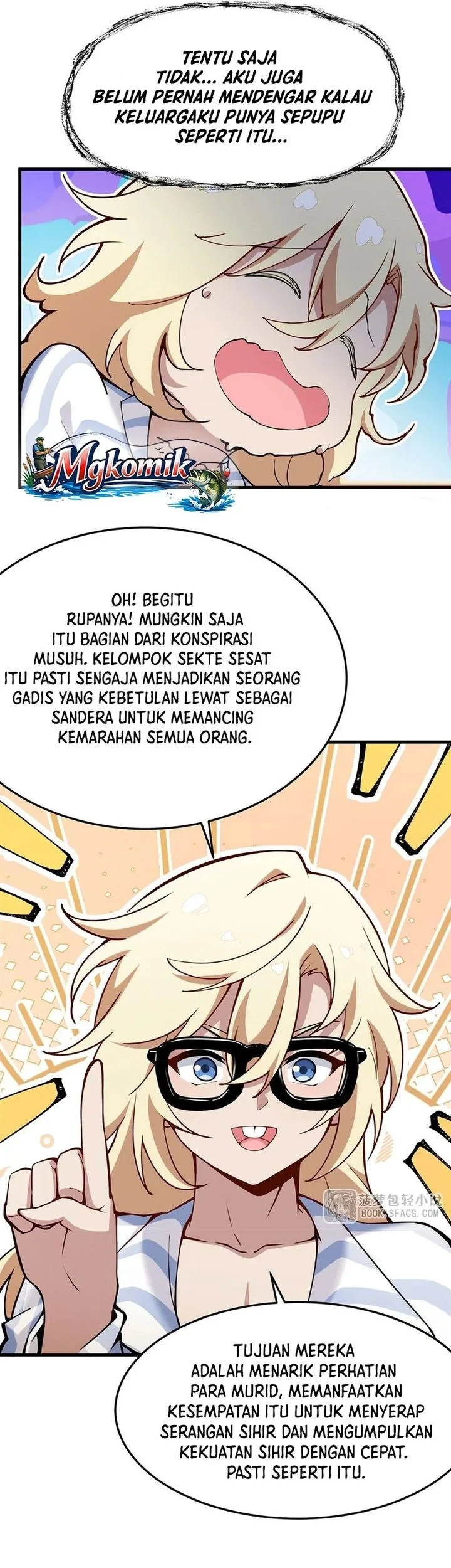 The Yellow-haired Villain in Female Main Character’s Novel wants Happiness Chapter 74 Gambar 18