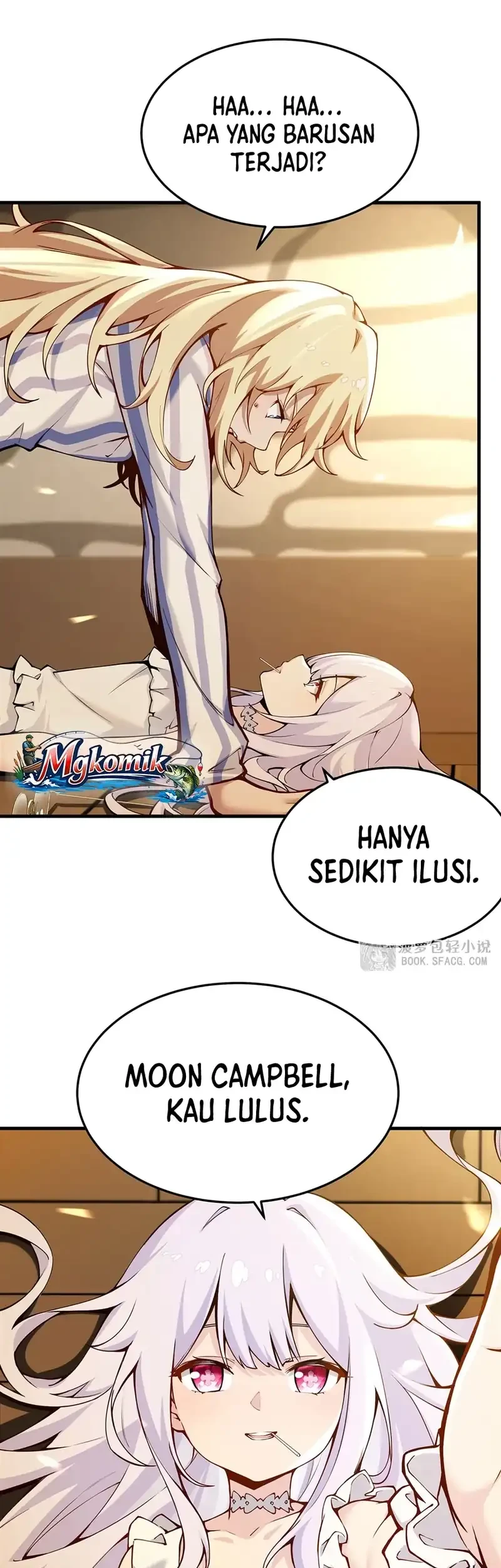 The Yellow-haired Villain in Female Main Character’s Novel wants Happiness Chapter 77 Gambar 17