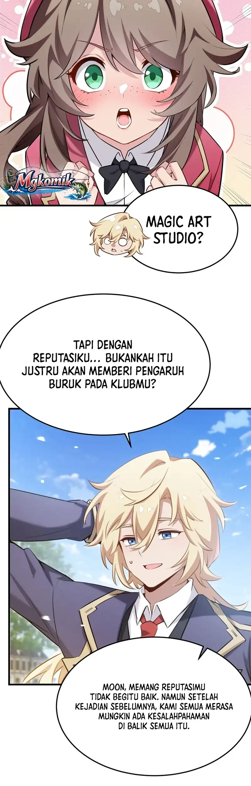 The Yellow-haired Villain in Female Main Character’s Novel wants Happiness Chapter 78 Gambar 19