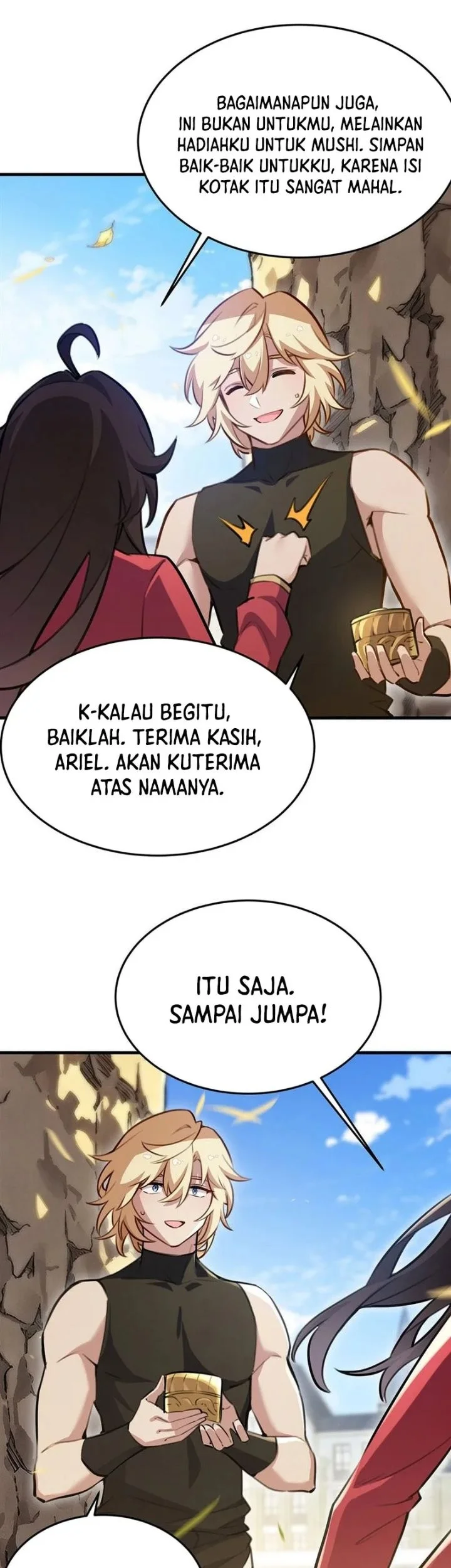 The Yellow-haired Villain in Female Main Character’s Novel wants Happiness Chapter 84 Gambar 17