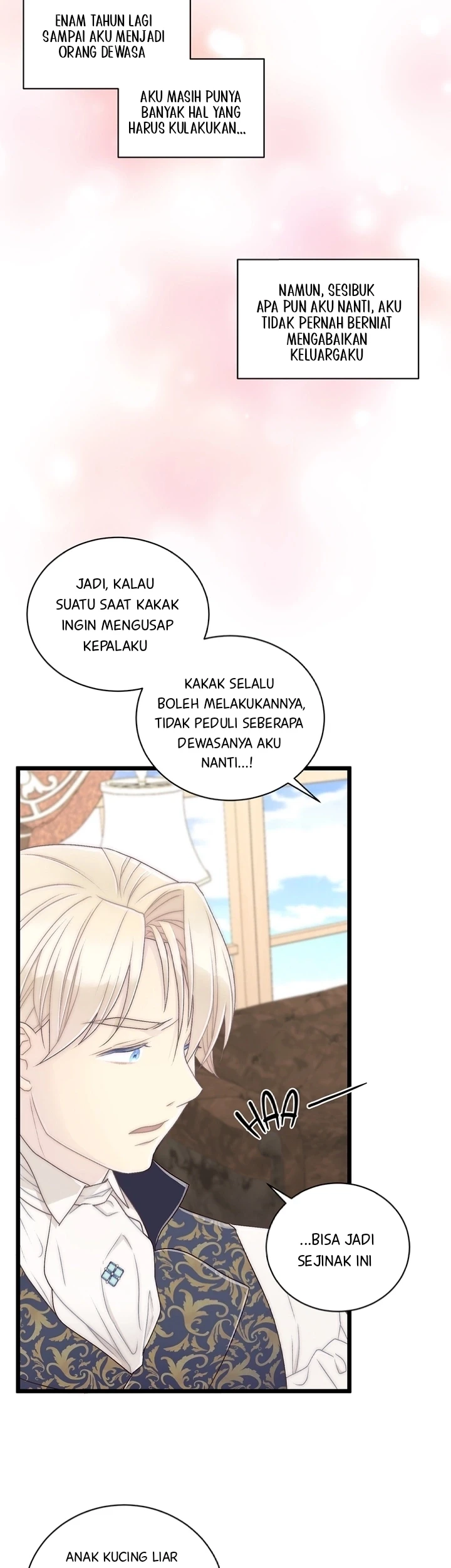 The Youngest Child of the Family Is Preventing the World From Ending Chapter 17 Gambar 22