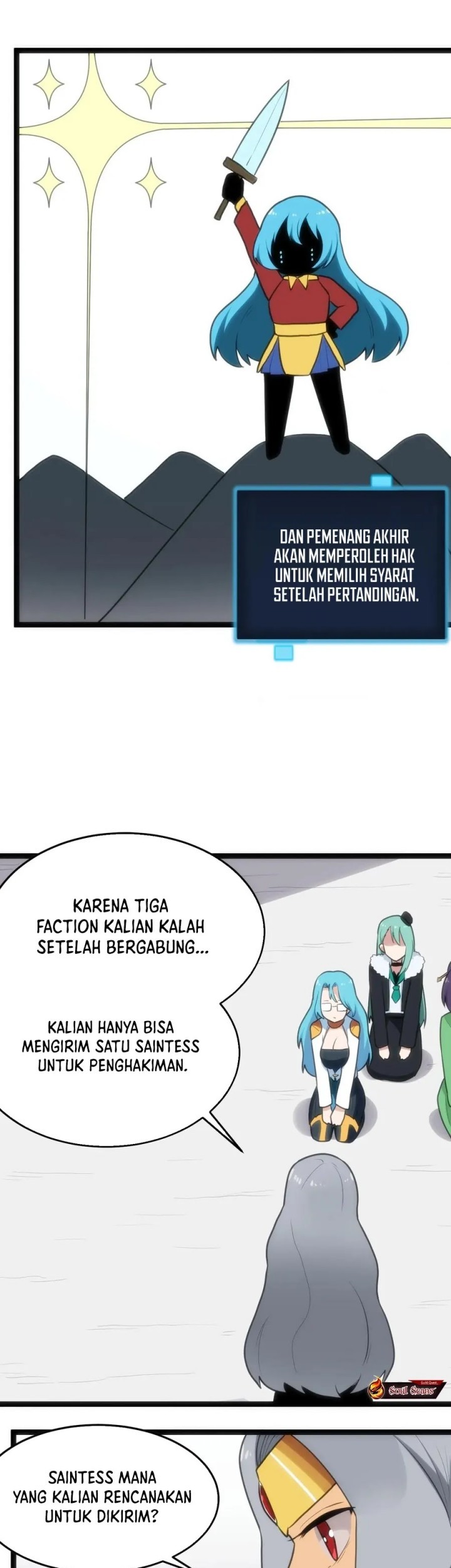 This Saint Has A Showdown Chapter 124 halaman 16