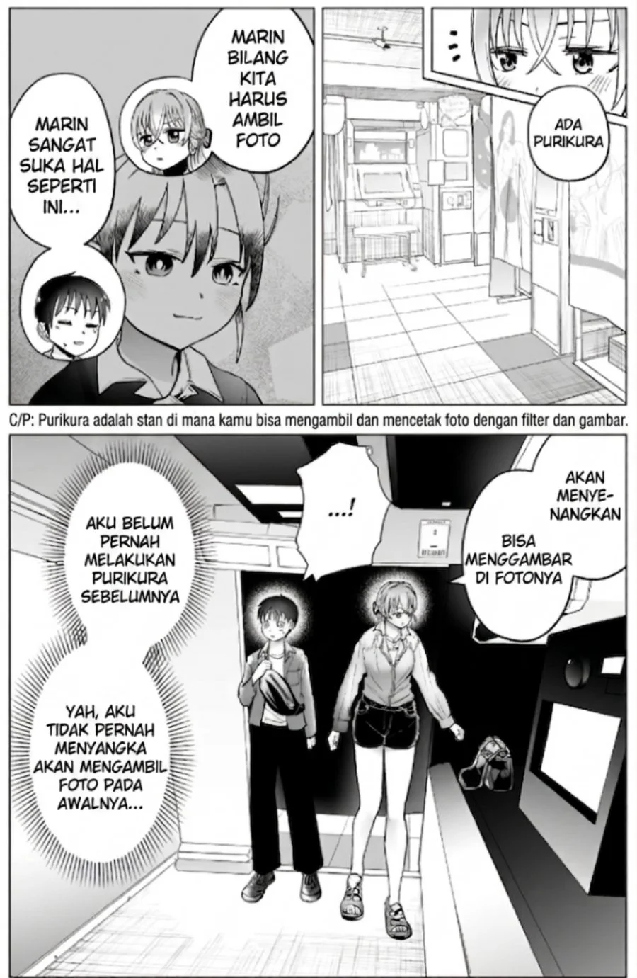 Tonari no Seki no Yankee JK no Jakuten Chapter 38 Gambar 10