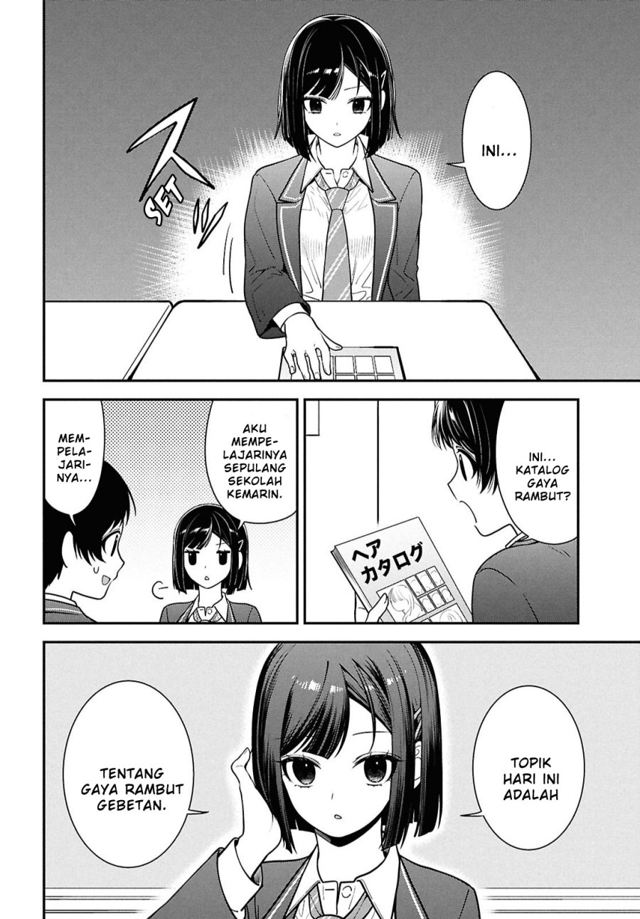 Tonari no Seki no Yankee Shimizu-san ga Kami o Kuroku Sometekita Chapter 11 - Halaman 16