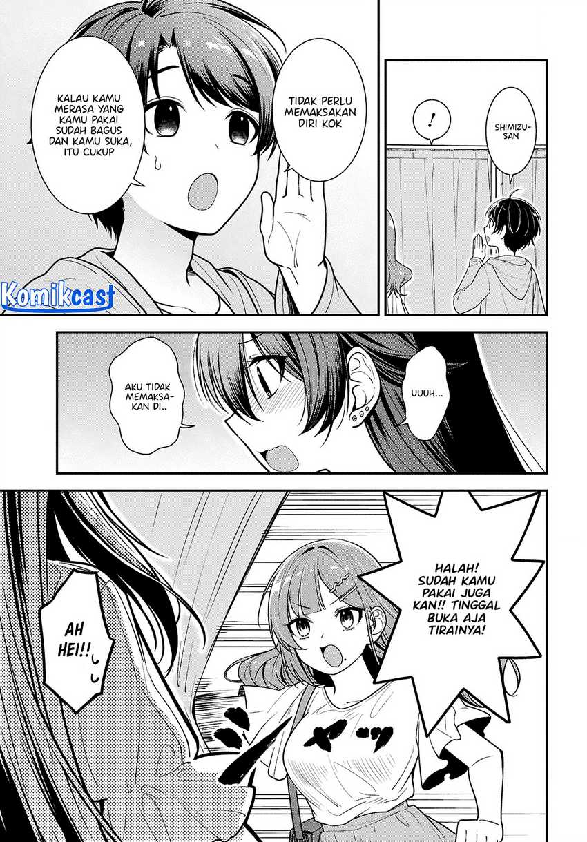 Tonari no Seki no Yankee Shimizu-san ga Kami o Kuroku Sometekita Chapter 6 - Halaman 14