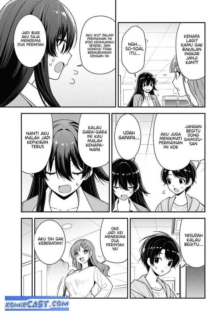 Tonari no Seki no Yankee Shimizu-san ga Kami o Kuroku Sometekita Chapter 7 - Halaman 16