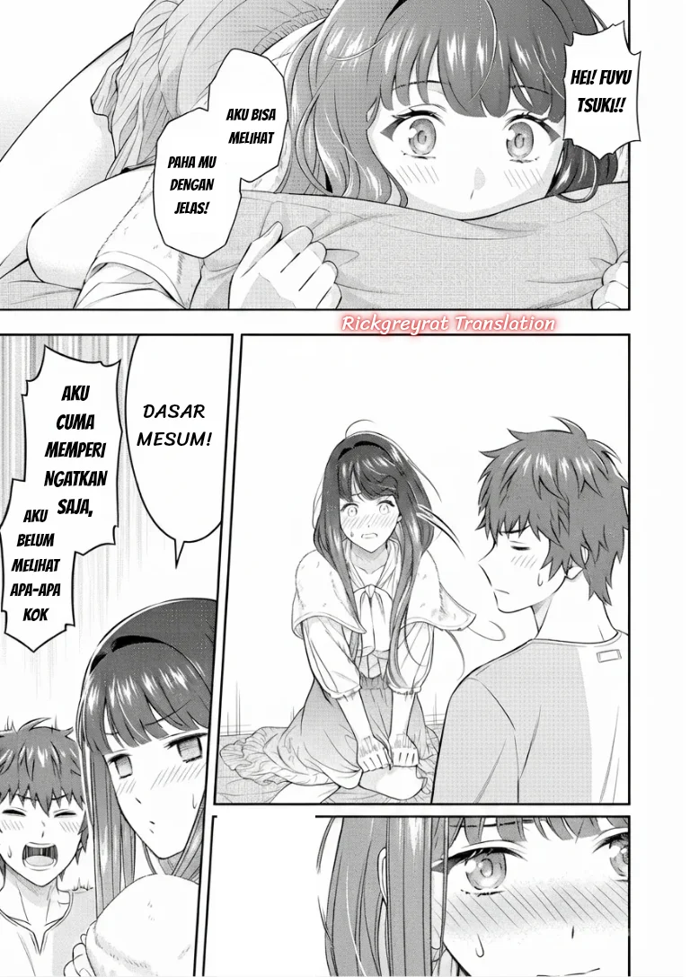 Toumei na Yoru ni Kakeru-kun to, Me ni Mienai Koi wo Shita. Chapter 6 Gambar 25