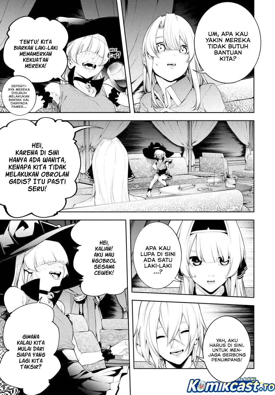 Tsue to Tsurugi no Wistoria Chapter 64 Gambar 15