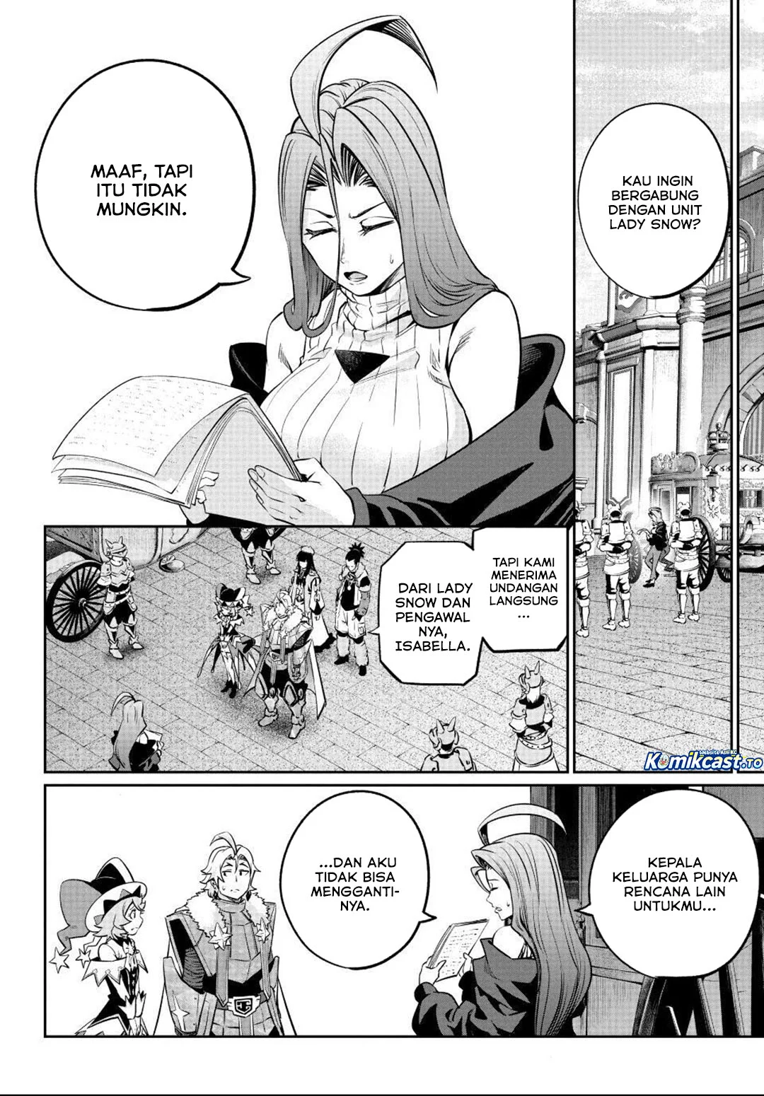Tsuihou Sareta Tenshou Juu Kishi wa Game Chishiki de Musou Suru Chapter 168 Gambar 10