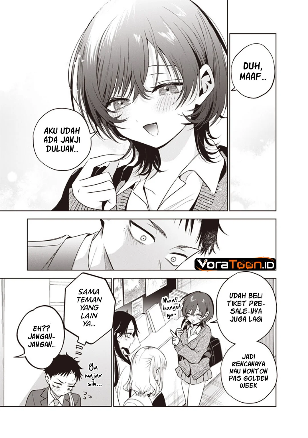 Tsuzura-Senpai wa Motokano Dakara Chapter 7 Gambar 10