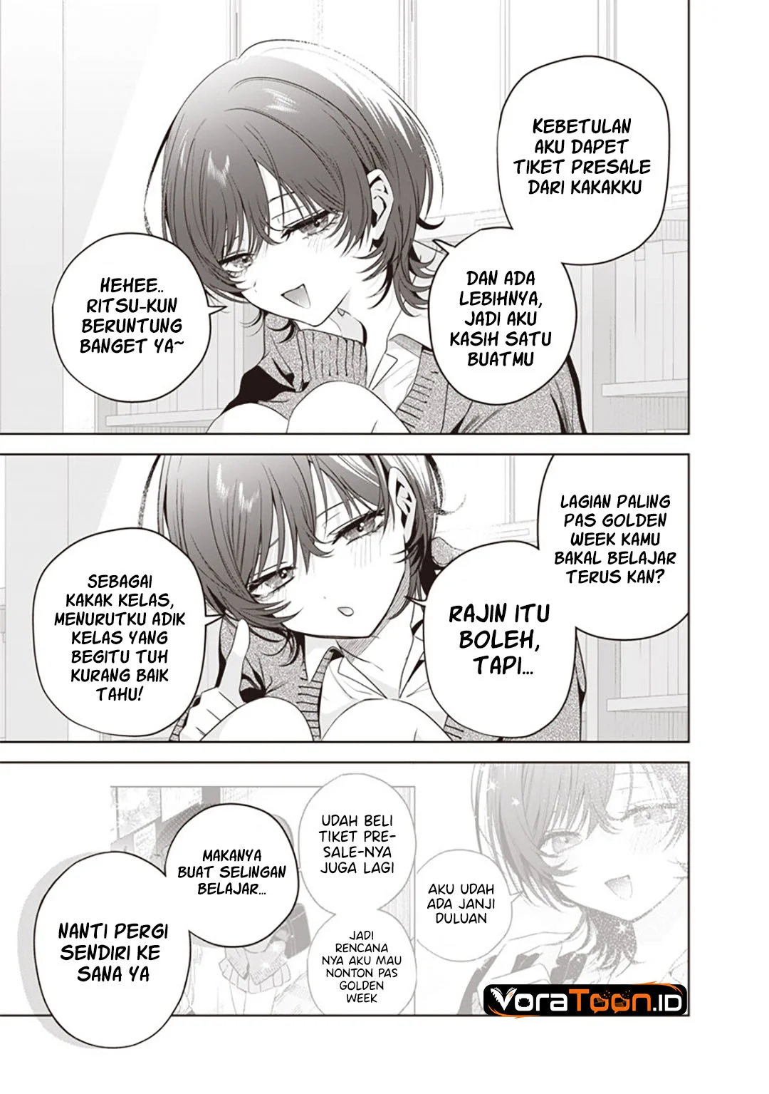 Tsuzura-Senpai wa Motokano Dakara Chapter 8 Gambar 10