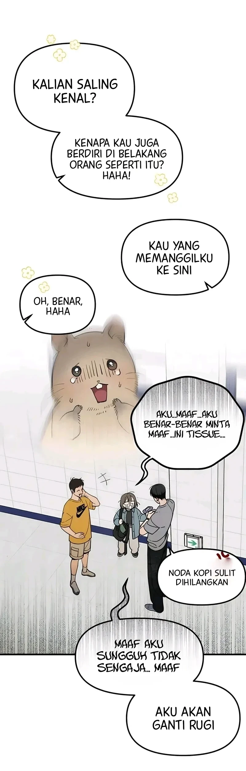 Unofficial Campus Couple Chapter 5 Gambar 28