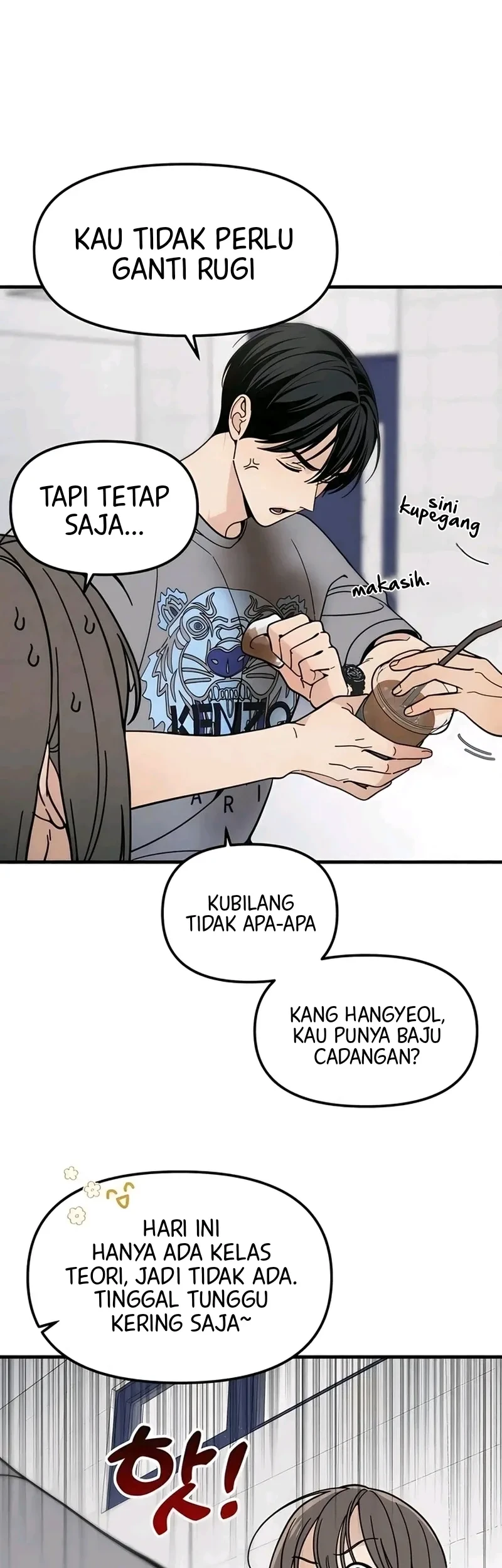Unofficial Campus Couple Chapter 5 Gambar 29